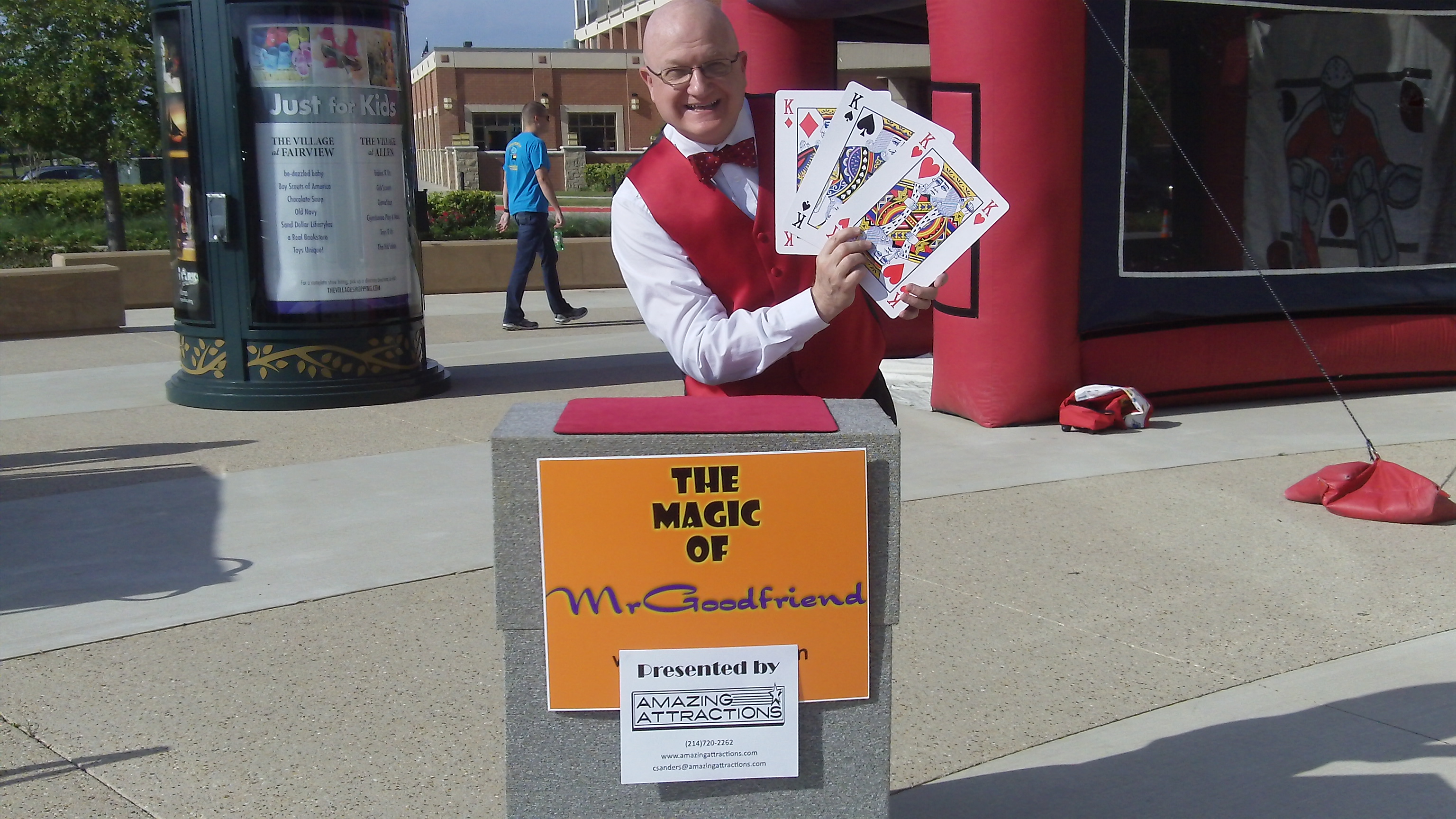Professional Sporting Events - Event magician Dallas TX
